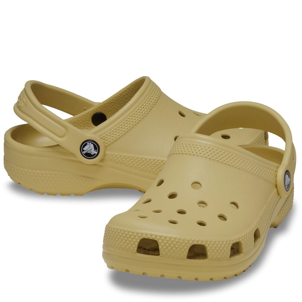 Crocs Unisex Child Classic Clog , Wheat ,4 Big Kid